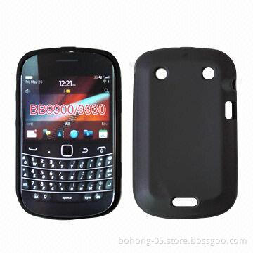 Mobile Phone Cases for Blackberry bb9900, Made of Silicone Material, Can Change Colors